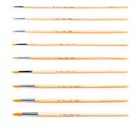 Синтетика круглая длинная ручка пропитанная лаком Сонет №5 - фото 1 - id-p187166788