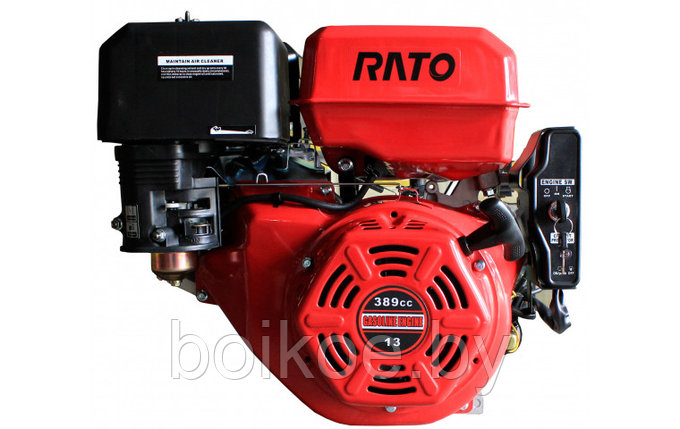 Двигатель Rato R390E (13 л.с., электростартер, шпонка 25 мм), фото 2