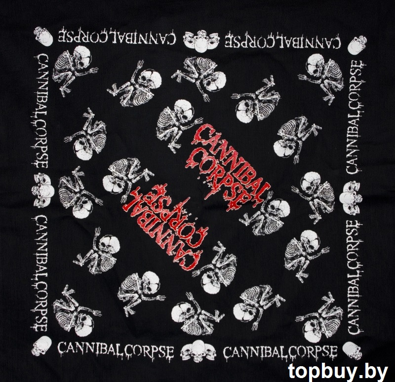 Бандана Cannibal Corpse, 60*60. - фото 1 - id-p187171116