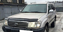 Дефлектор капота - мухобойка, Toyota Land Cruiser 100 1998-..., VIP TUNING