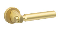 Ручки дверные CEBI HANA SMOOTH (гладкая) цвет MP35 матовое золото