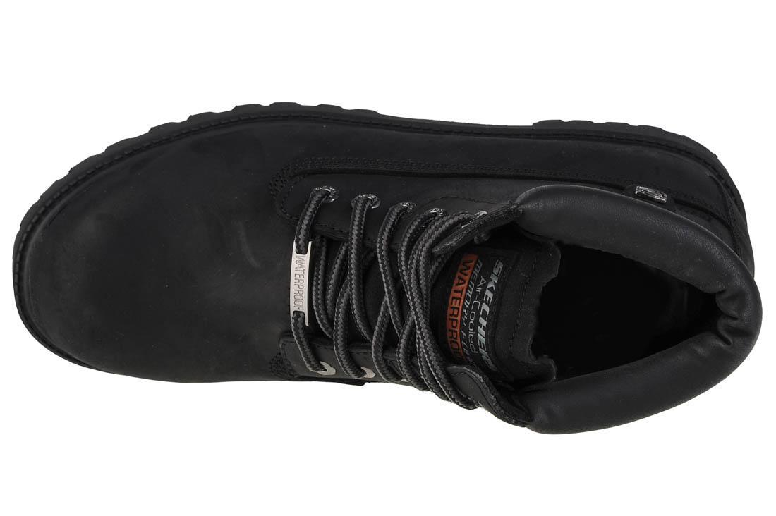 Ботинки Мужские Skechers Verdict Waterproof Ankle Boot 4442-BBK - фото 3 - id-p187170112