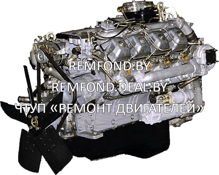 Ремонт двигателя КамАЗ 740