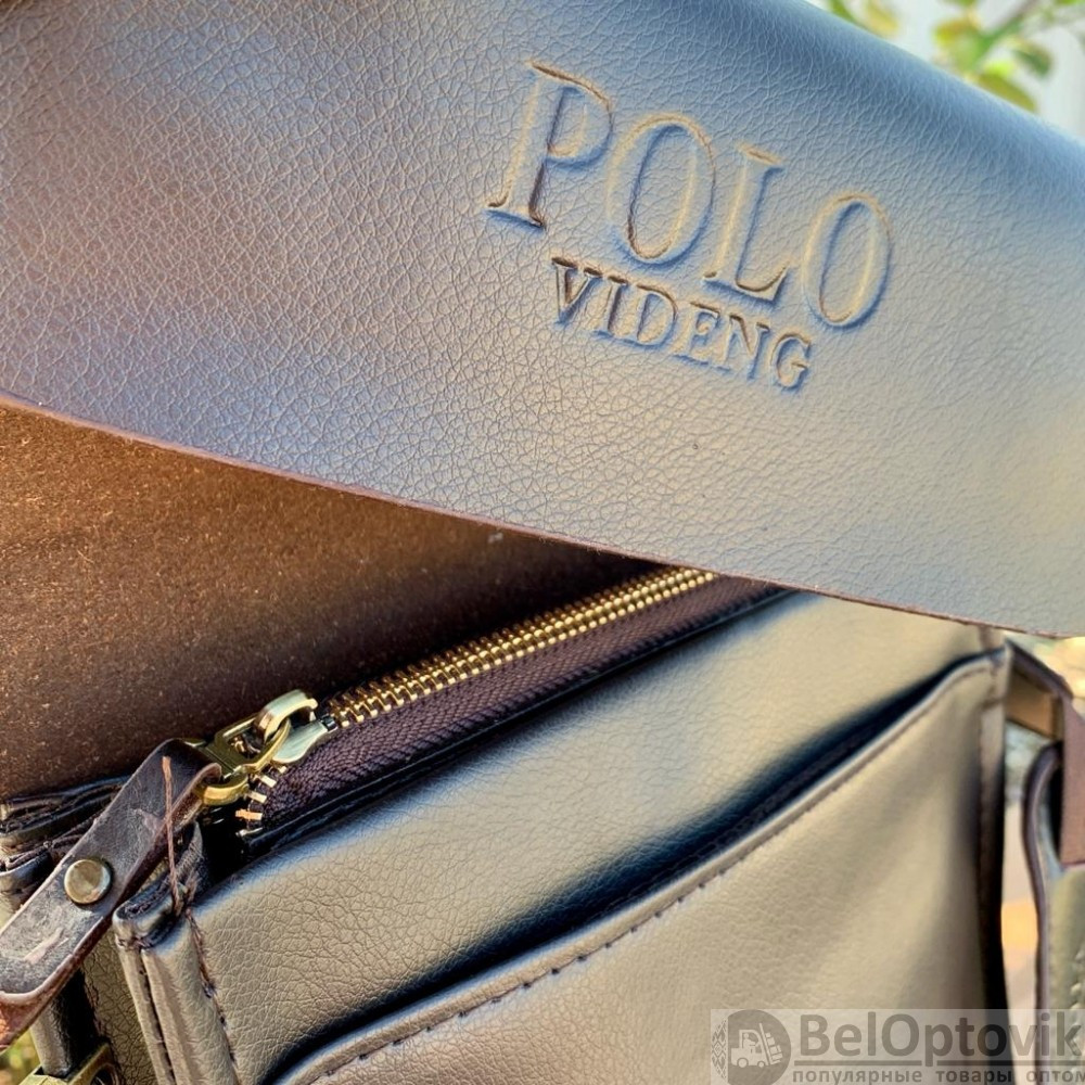 Мужская сумка-планшет через плечо Polo Videng - фото 6 - id-p187290997