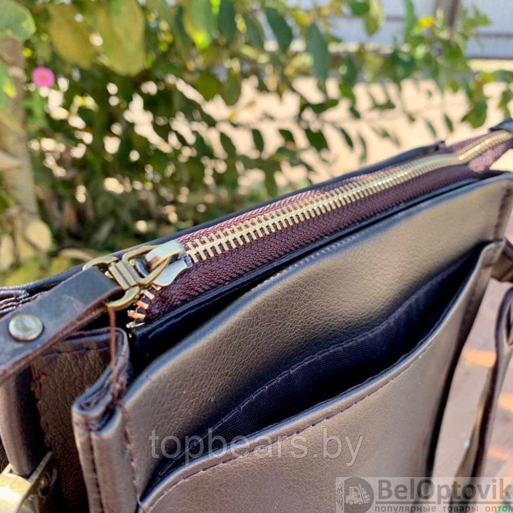 Мужская сумка-планшет через плечо Polo Videng - фото 4 - id-p187291176