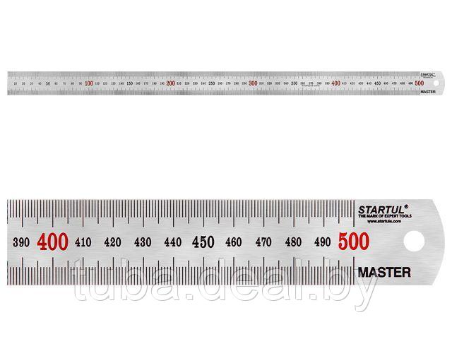 Линейка измерительная 500мм STARTUL MASTER (ST3500-050) (быт.) - фото 1 - id-p84593392