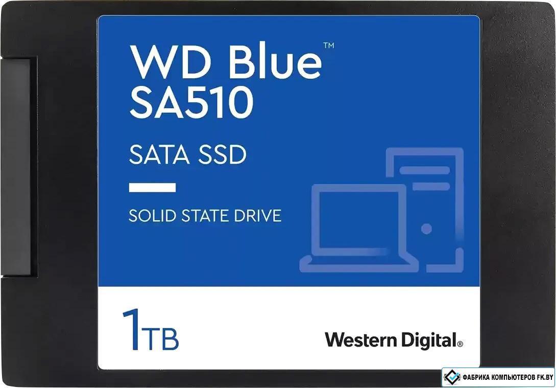 SSD WD Blue SA510 1TB WDS100T3B0A - фото 1 - id-p187330612