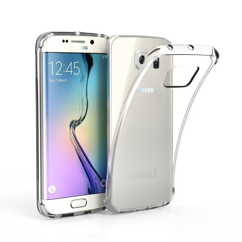 Чехол-накладка для Samsung Galaxy S6 Edge G925 (силикон) прозрачный