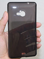 Чехол-накладка для Microsoft Lumia 640 (силикон) темно-серый
