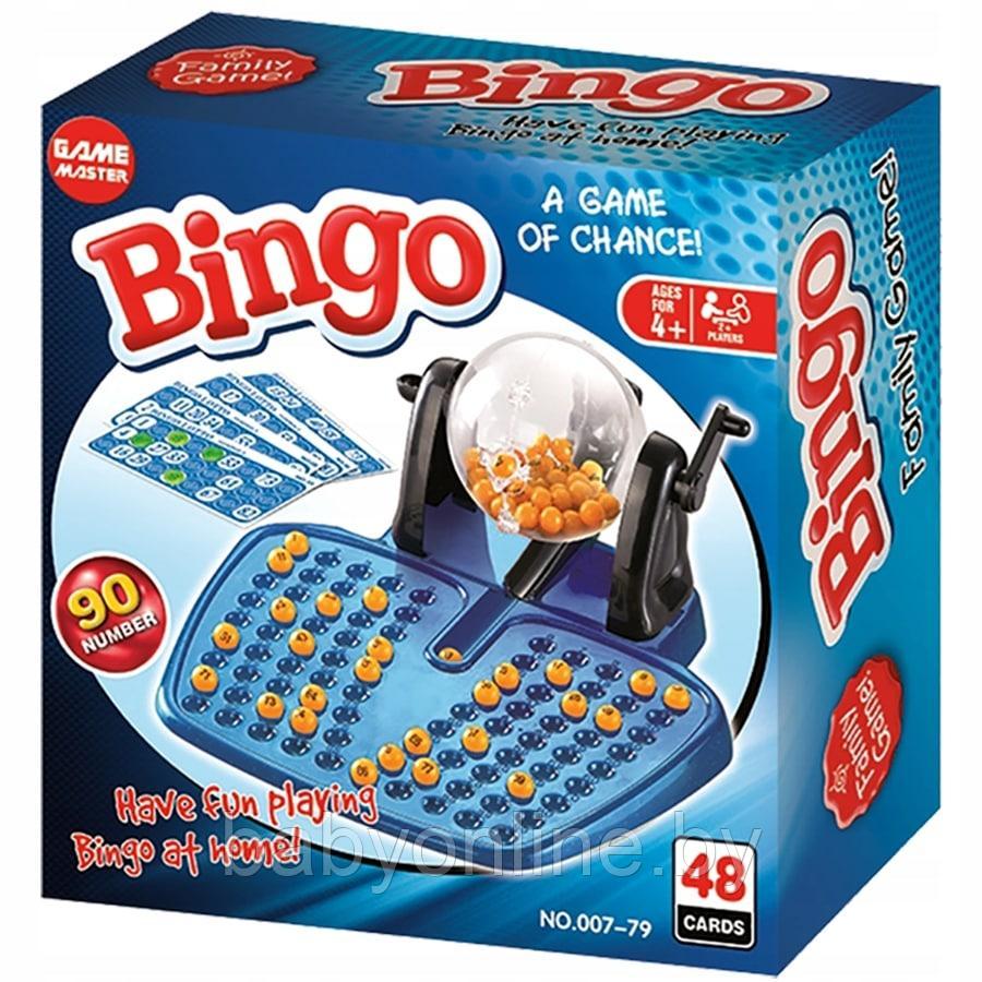 Настольная игра Бинго Bingo лотерея Лото с лототроном арт 007-79 - фото 2 - id-p187338082