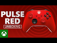 Microsoft Original Беспроводной геймпад Xbox Series X|S|One (PULSE RED) QAT-00001