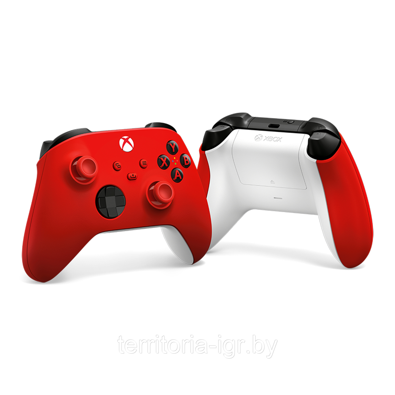 Microsoft Original Беспроводной геймпад Xbox Series X|S|One (PULSE RED) QAT-00001 - фото 3 - id-p187340231