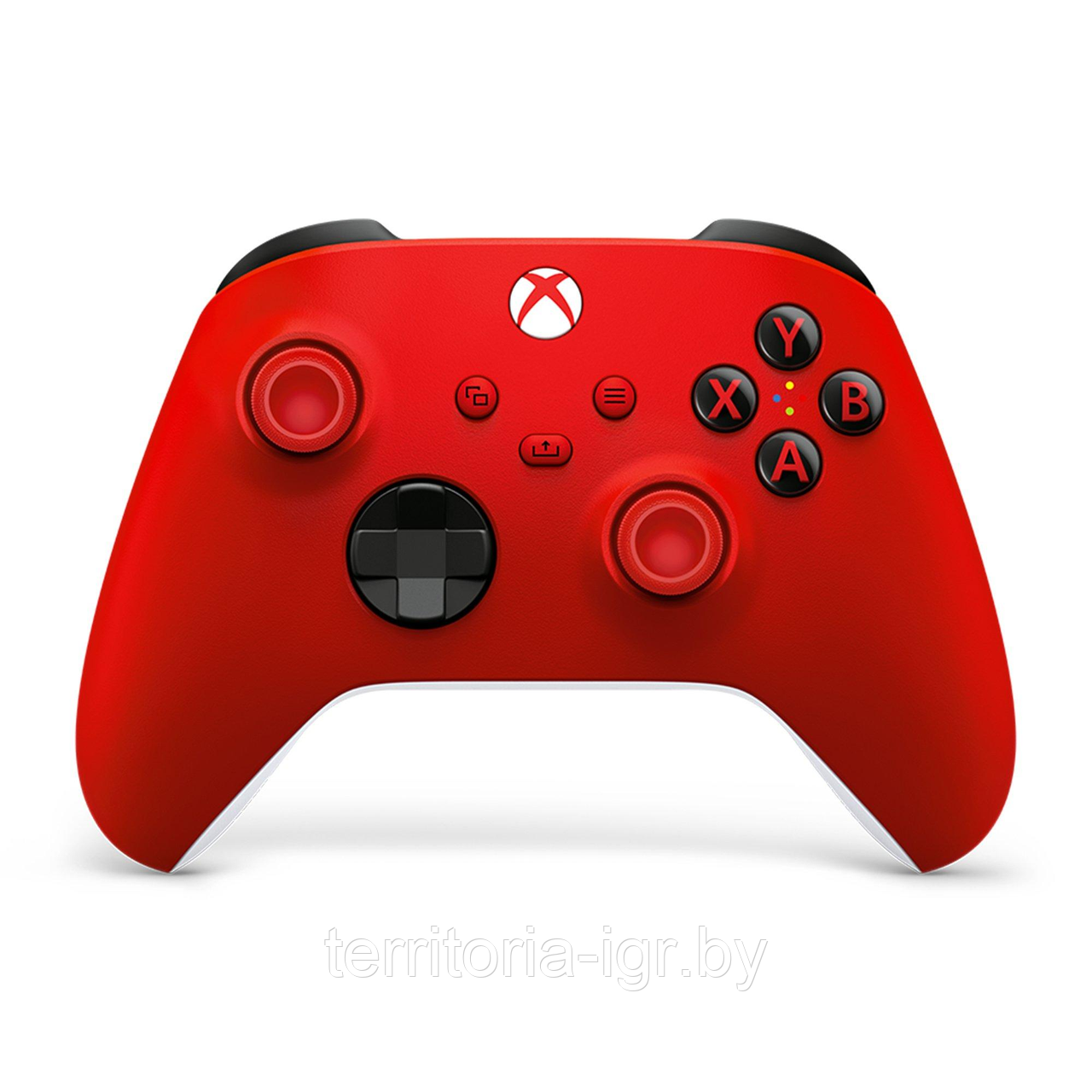 Microsoft Original Беспроводной геймпад Xbox Series X|S|One (PULSE RED) QAT-00001 - фото 4 - id-p187340231