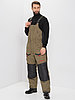 Костюм HUNTSMAN Siberia Поплавок 6000/6000 -45°C ткань Breathable цвет 52-54/182, Хаки/Черный, фото 3