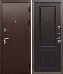 Двери входные металлические Гарда 9 , темный кипарис