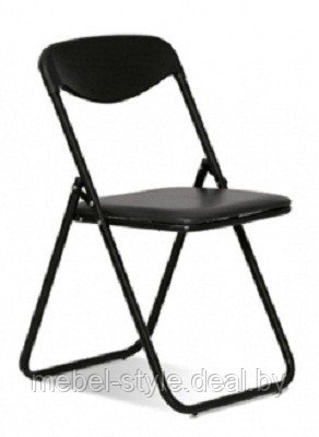 Офисный стул АСКОНА блек для посетителей и дома, (ASCONA bleck кож/зам черный - фото 6 - id-p32100464