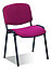Складной стул ДЖЕК блек для посетителей и дома, (JACK bleck кож/зам V -4 черный), фото 7