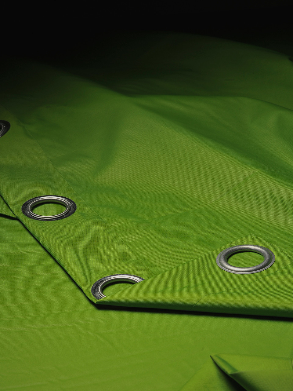 Уличные шторы непромокаемые из ткани Оксфорд 600Д Цвет - Авокадо Высота 240 см Люверсы 40 мм - фото 4 - id-p173426191