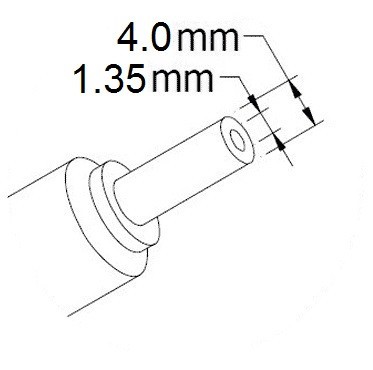 Оригинальная зарядка (блок питания) для ноутбука Asus Zenbook BX21, AD2066020, ADP-45AW, 45W штекер 4.0x1.35мм - фото 3 - id-p187350726