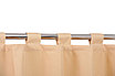 Уличные шторы не промокаемые из ткани Оксфорд 600Д Цвет - Крем Высота 220 см, фото 3