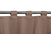 Уличные шторы не промокаемые из ткани Оксфорд 600Д Цвет - Какао Высота 220 см, фото 5