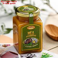 Мёд алтайский с кедровой живицей, 330 г