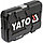 Набор инструмента 1/4" CrV (56пр) Yato YT-14501, фото 3