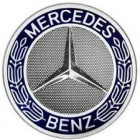 Аксессуар Mercedes-Benz Заглушка колесного диска синяя объемная B66470210 - фото 1 - id-p187409455
