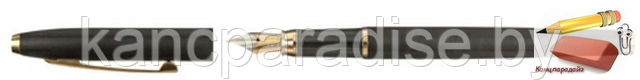 Ручка перьевая Luxor Sterling Fountain, корпус - черный/золотой, синяя - фото 3 - id-p187410313