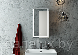 Зеркало-шкаф с подсветкой Континент Mirror Box LED 35х65 левый