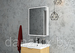 Зеркало-шкаф с подсветкой Континент Allure LED левый 55х80