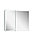 Зеркало-шкаф с подсветкой Континент Allure LED 100х80, фото 8