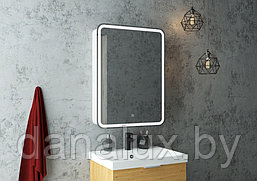 Зеркало-шкаф с подсветкой Континент Elliott LED правый 55х80
