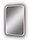 Зеркало с подсветкой Континент Burzhe LED 50х70 ореольная теплая подсветка и бесконтактный сенсор, фото 5