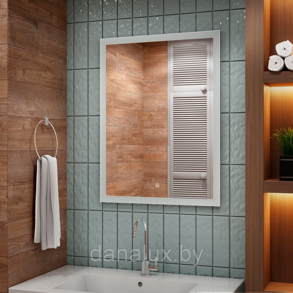 Зеркало с подсветкой Континент Sevilla LED 70х90 В наличии и под заказ ...