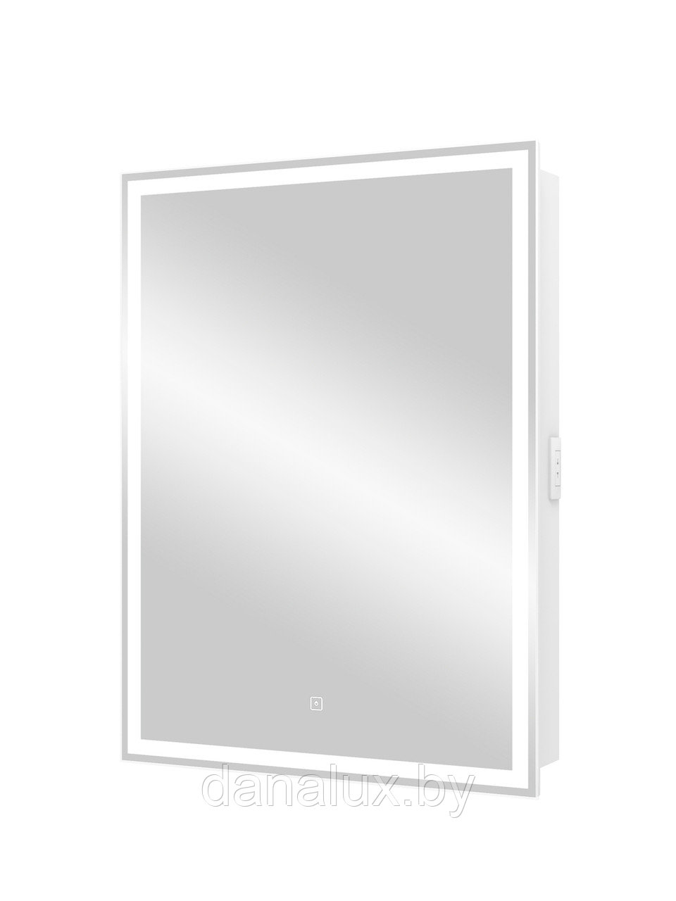 Зеркало-шкаф с подсветкой Континент Allure LED левый 60х80 - фото 4 - id-p187410805