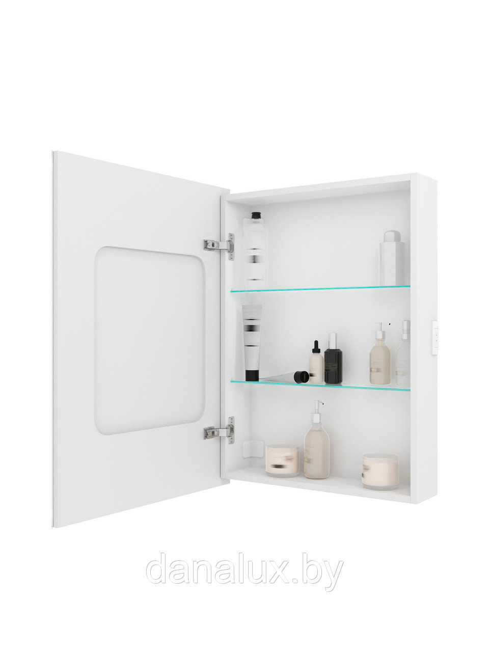 Зеркало-шкаф с подсветкой Континент Allure LED левый 60х80 - фото 5 - id-p187410805