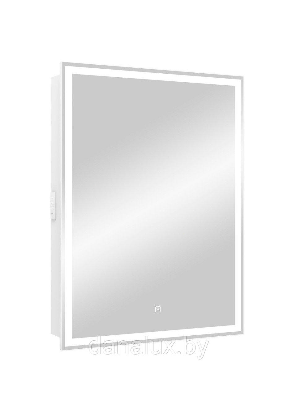 Зеркало-шкаф с подсветкой Континент Allure LED правый 60х80 - фото 4 - id-p187410806