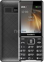 Кнопочный телефон TeXet TM-D421 черный