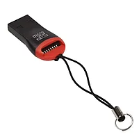 USB Картридер MicroSD "LP" без переходника/ультратонкий (упаковка европакет)