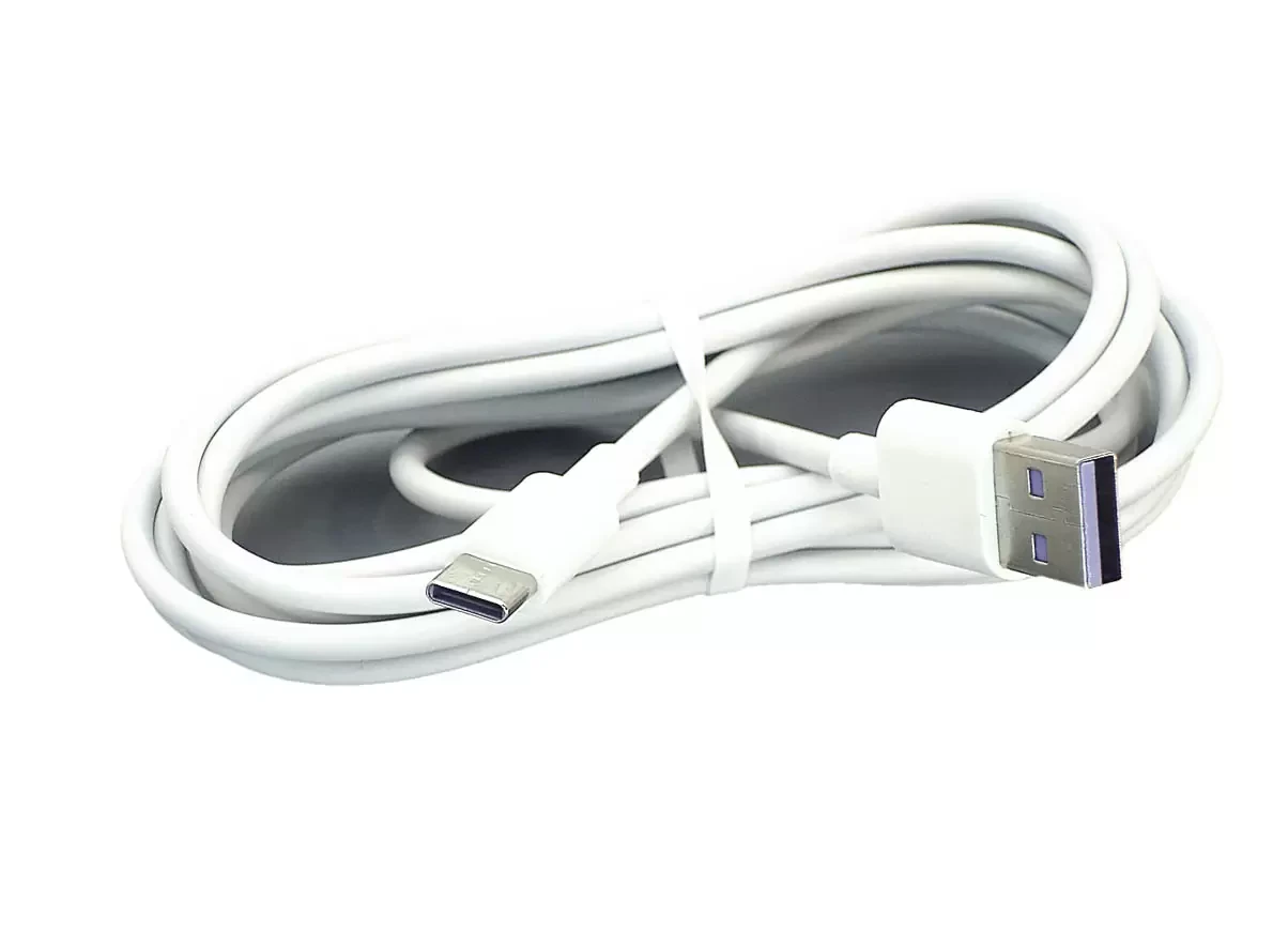 Кабель для зарядки USB - USB Type-C, 2m., белый