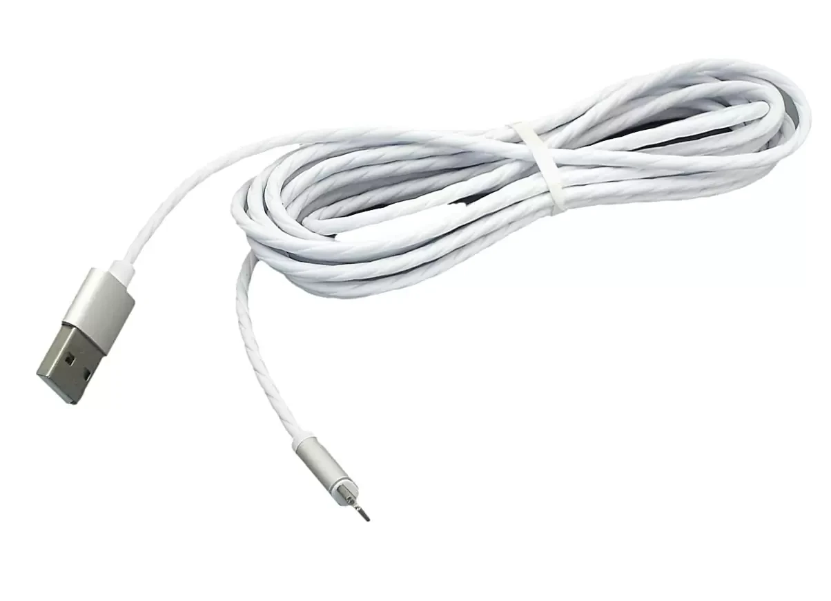 Кабель для зарядки Apple Lightning 8Pin. 3m., белый