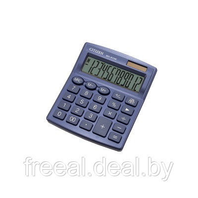 Калькулятор настольный Citizen SDC-812NRNVE (12-ти разрядный) синий - фото 1 - id-p147429568