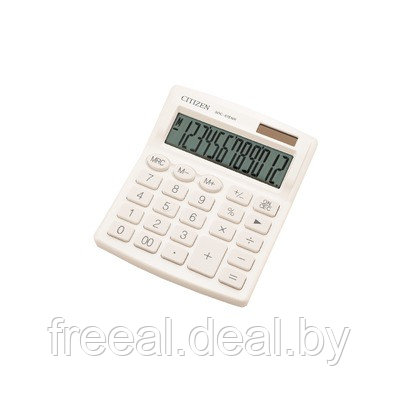 Калькулятор настольный Citizen SDC-812NRWHE (12-ти разрядный) белый - фото 1 - id-p187415399