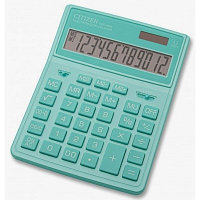 Калькулятор настольный Citizen SDC-444X бирюзовый (12-ти разрядный)