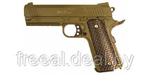 CТРАЙКБОЛЬНЫЙ ПИСТОЛЕТ GALAXY G.25G COLT1911PD  МЕТАЛЛИЧЕСКИЙ, ПРУЖИННЫЙ