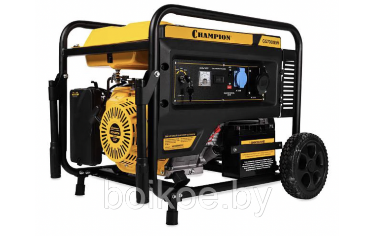Бензиновый генератор Champion GG7001EW (7,5 кВт) - фото 1 - id-p187422694