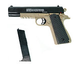 Пневматический пистолет Crosman S1911 (Colt)(Комплект: шарики, мишени, пулеулавливатель), фото 5