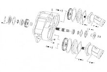 Передний мост Амкодор 320 CARRARO 370464 (28.25)