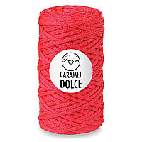 Шнур для вязания Caramel DOLCE 4 мм цвет земляника
